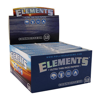 Elements Connoisseur - King Size Slim (with tips)