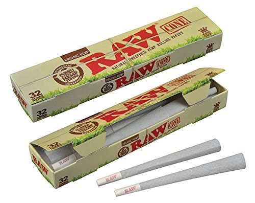Raw Organic Pre-Rolled Cones - King Size