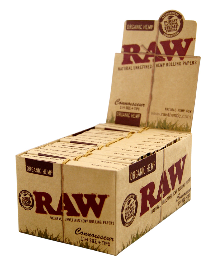 Raw Organic 1 ¼ Connoisseur (with tips)
