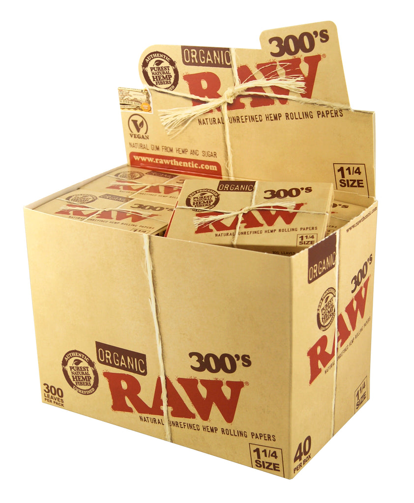 Raw Organic 300's - 1¼ size