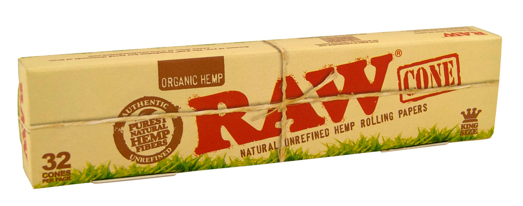 Raw Organic Pre-Rolled Cones - King Size