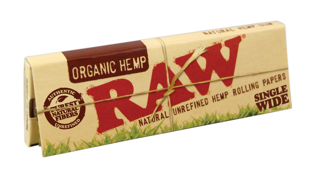 Raw Organic Papers - Single Wide Single Window