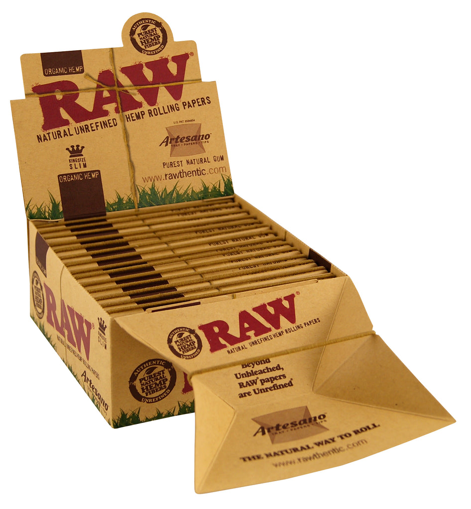 Raw Organic Artesano - King Size Slim (with tips)
