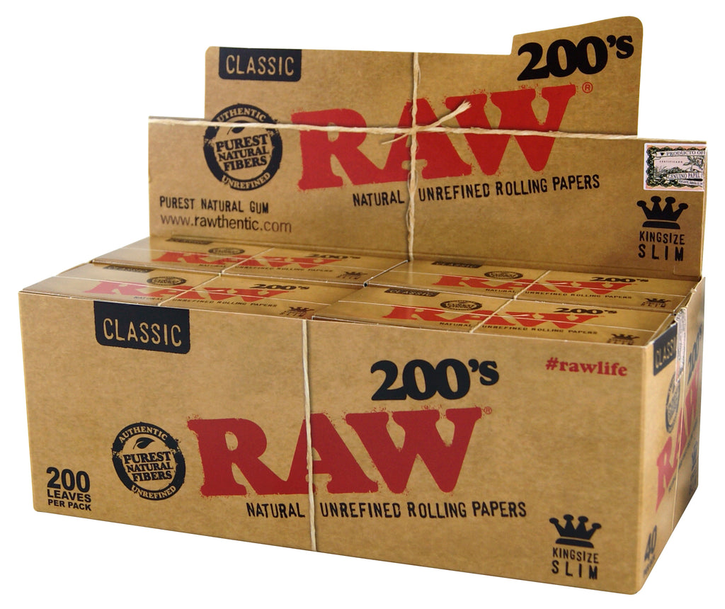RAW 200's - King Size slim