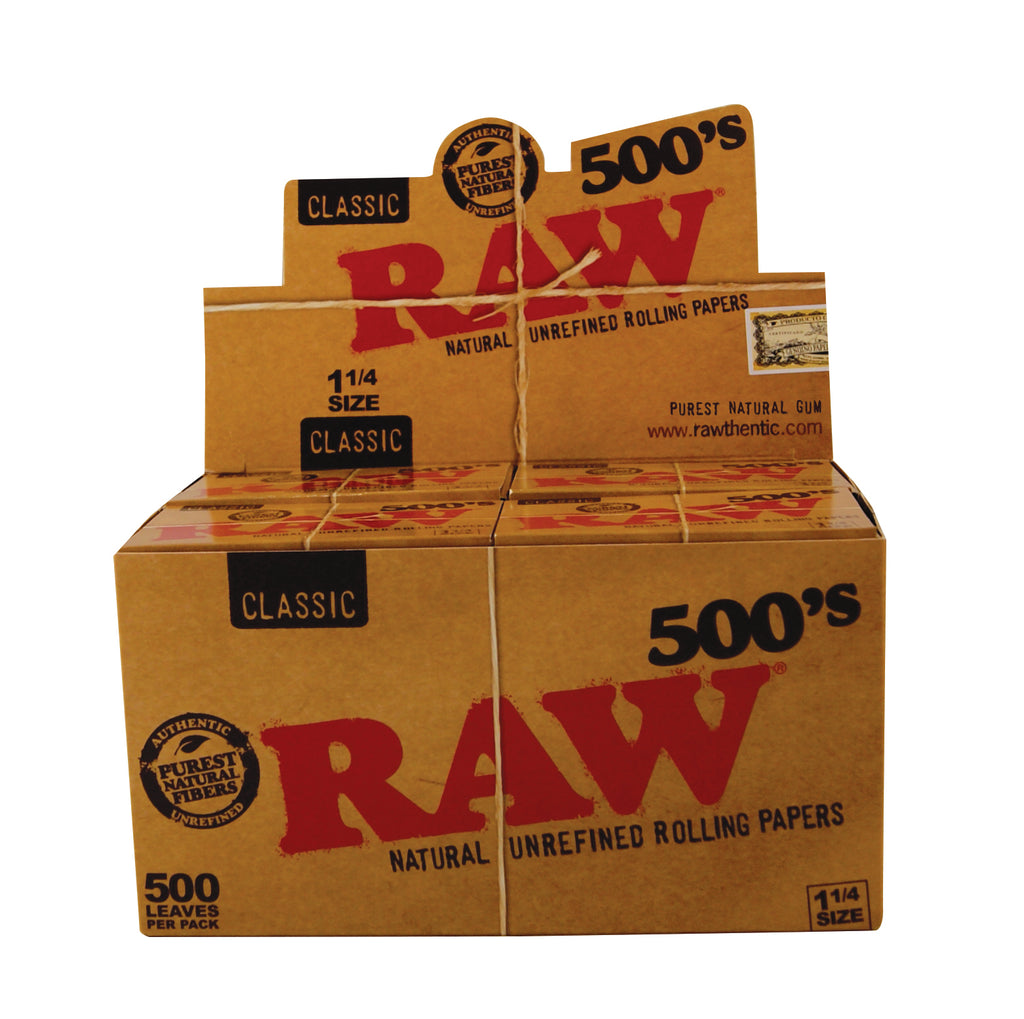 Raw 500's - 1¼