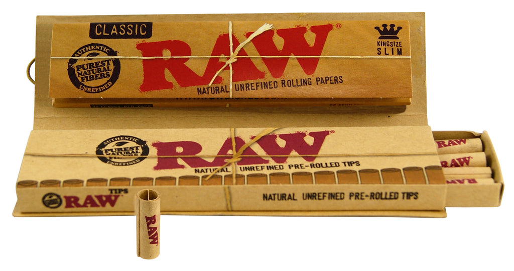 Raw Connoisseur - King Size Slim (with pre-rolled tips)