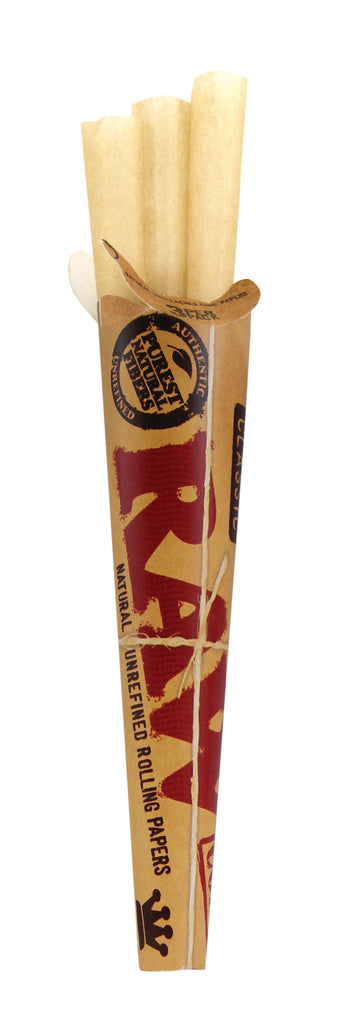 Raw Pre-Rolled King Size Cones - 3 Pack