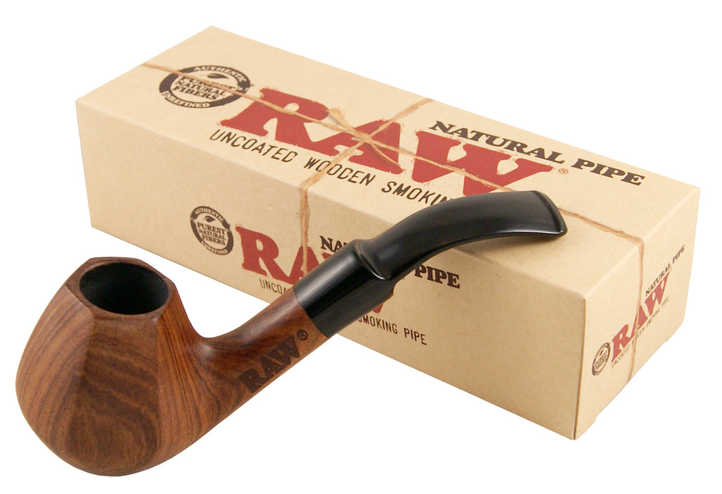 Raw Natural Wooden Pipe