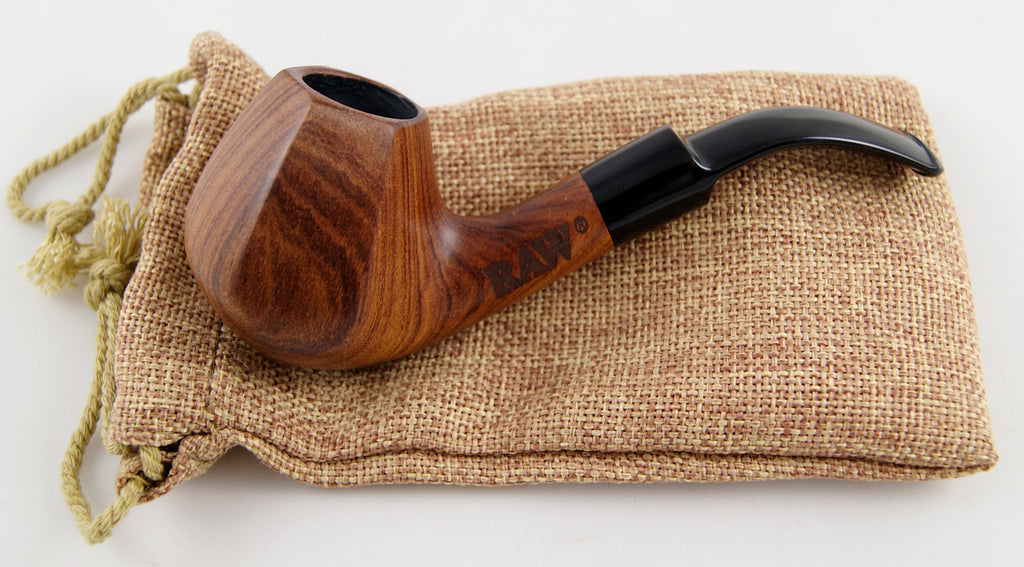 Raw Natural Wooden Pipe