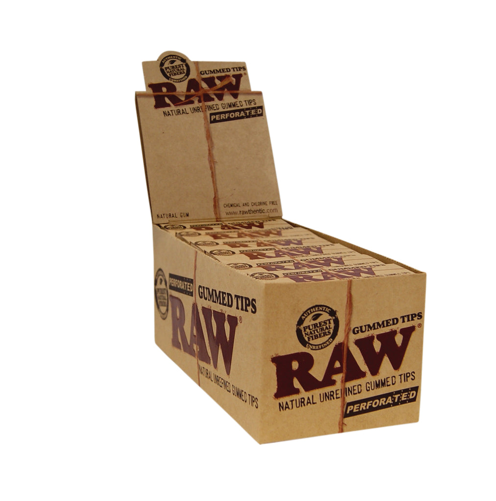 Raw Perforated Gummed Tips