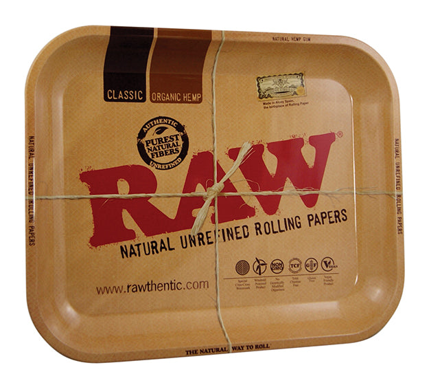 Raw Metal Rolling Tray