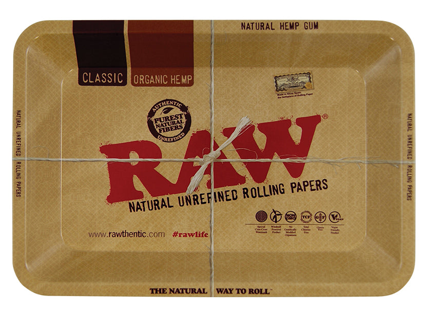 Raw Metal Rolling Tray