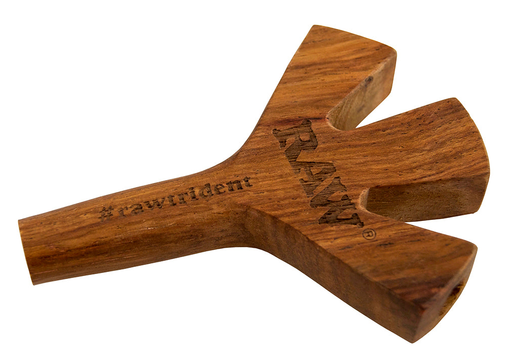 Raw Trident Cig Holder Wooden