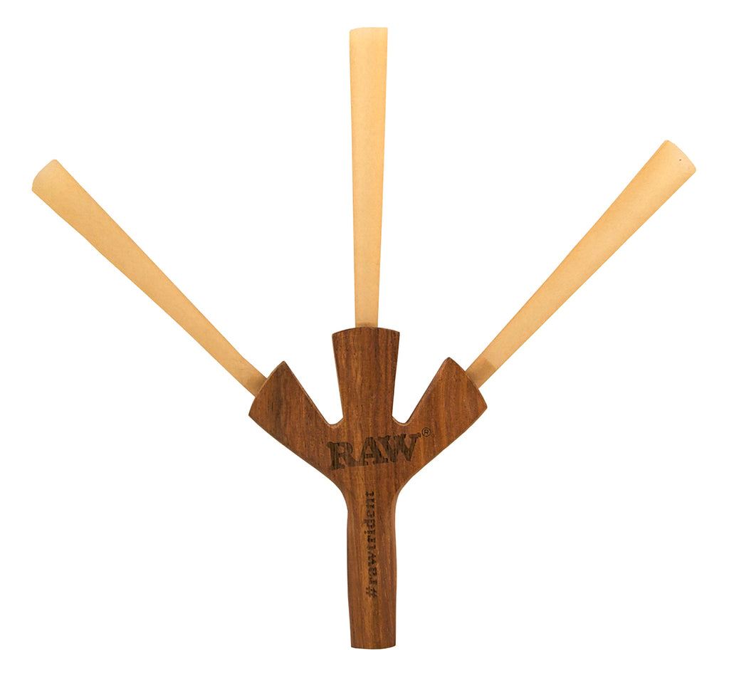 Raw Trident Cig Holder Wooden